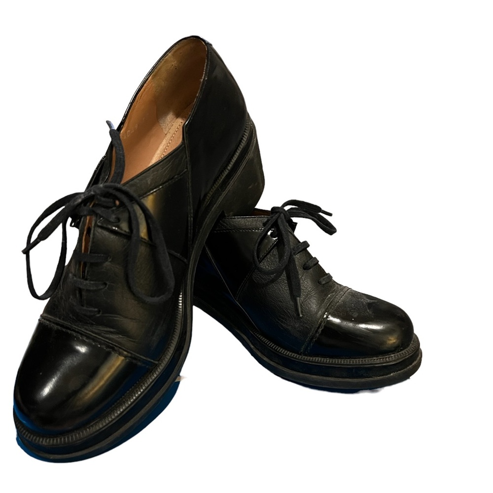 Robert  Clergerie chunky heeled oxfords. Size EU39 / US 8